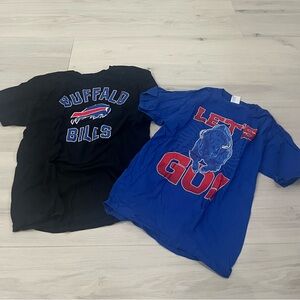 Buffalo T-Shirts - Black and Blue